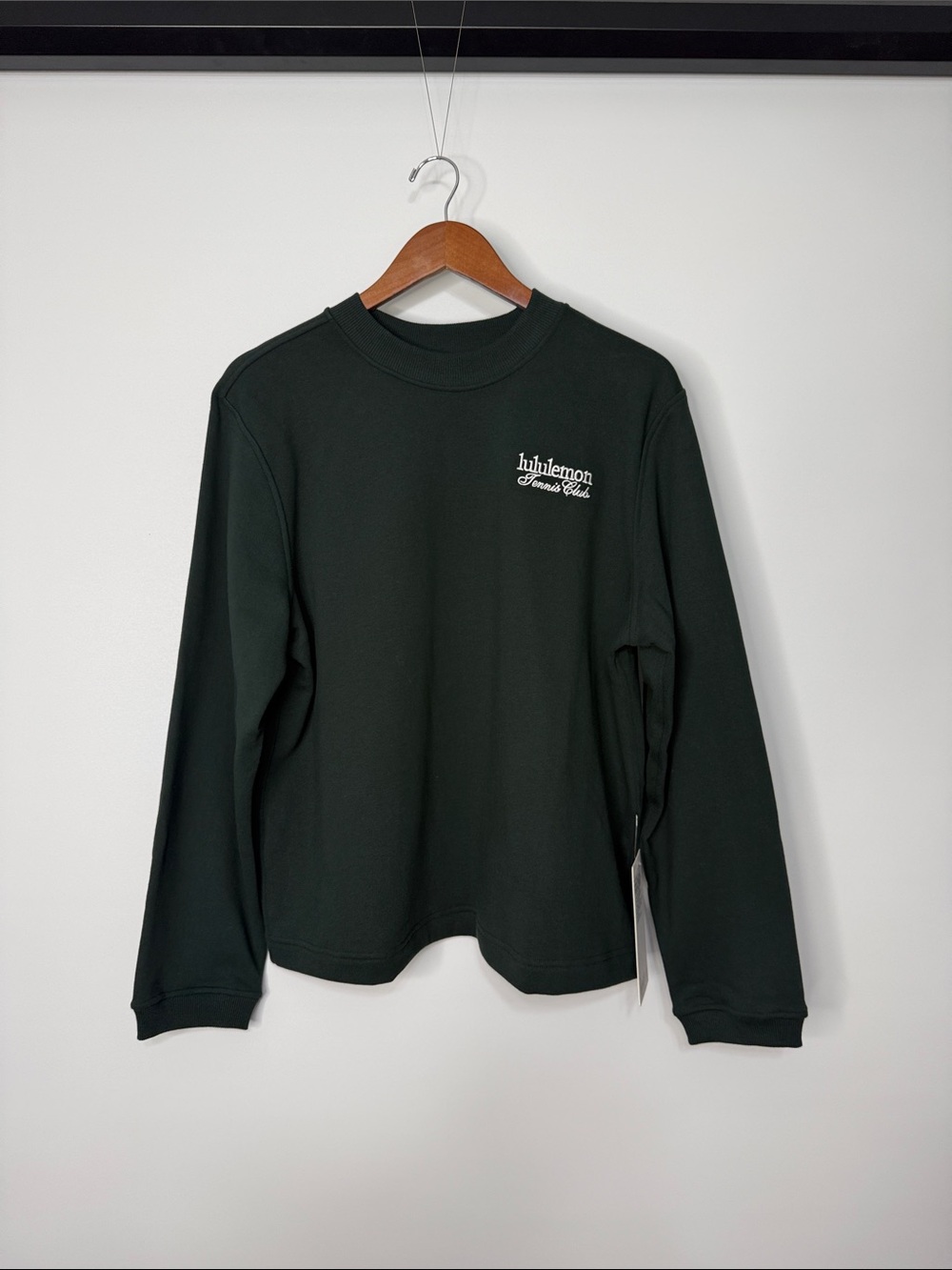NWT Lululemon Cotton French Terry Crewneck - Tennis Club XL - Picture 3 of 9